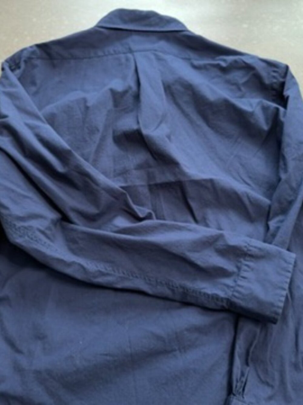 Brooks Brothers 1818 Regent Navy Button-Down Dress Shirt Men's Large - Picture 11 of 11